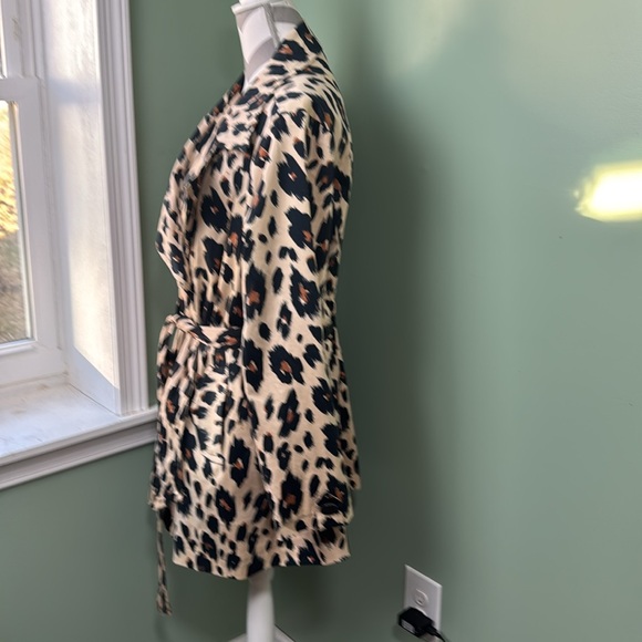 Robert Louis leopard print lightweight jacket 2X - Picture 3 of 8